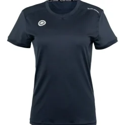 The Indian Maharadja Jaipur Performance Girls hockeyshirt junior navy< Hockeykleding