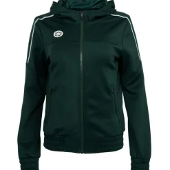Hockeykleding-The Indian Maharadja Jaipur Performance Hooded trainingsjack dames green