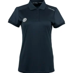 Hockeykleding-The Indian Maharadja Jaipur Performance Polo hockeyshirt dames navy