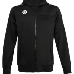 The Indian Maharadja Jaipur Performance Hooded trainingsjack heren black< Hockeykleding