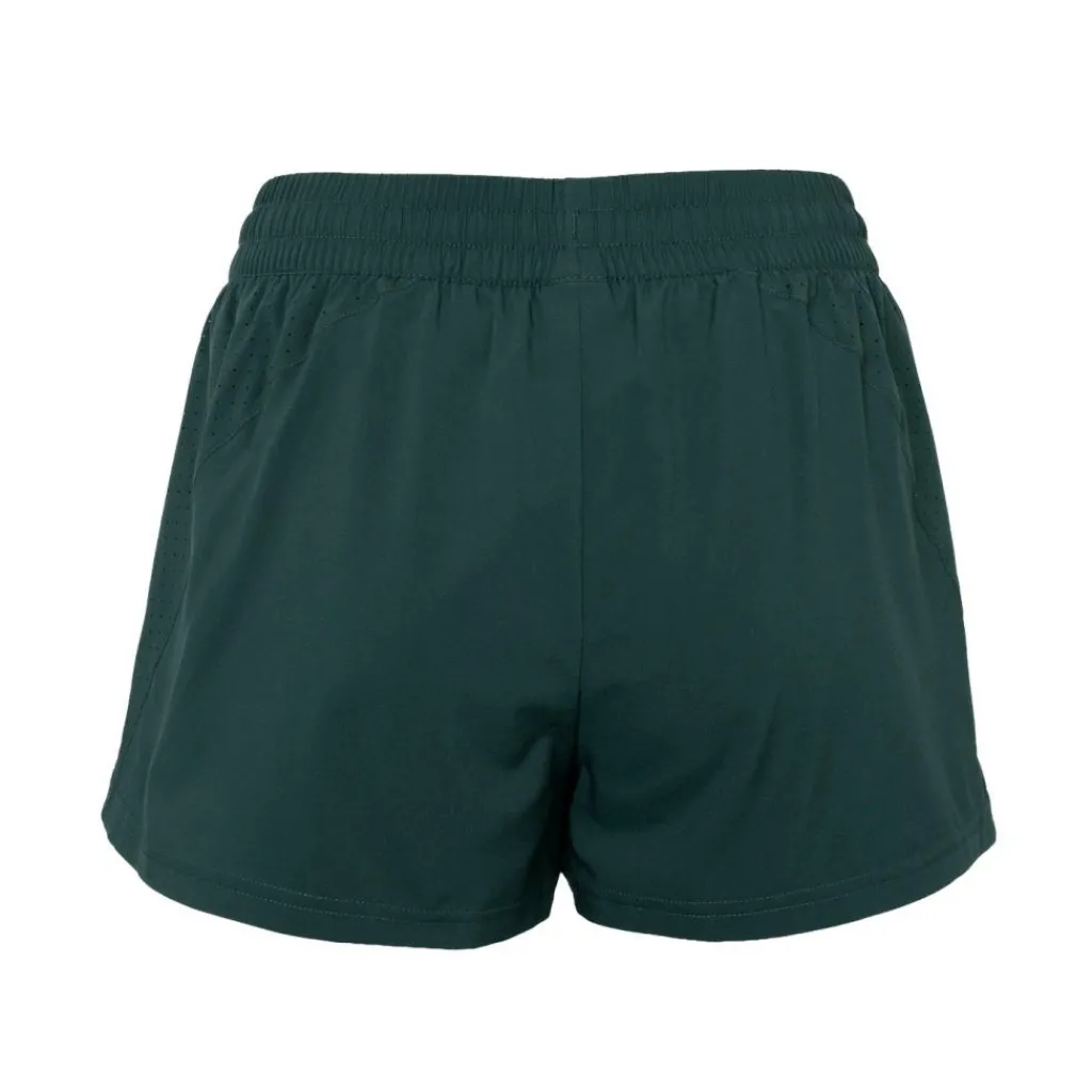 The Indian Maharadja Jaipur Performance 2-in-1 hockeyshort junior green< Hockeykleding
