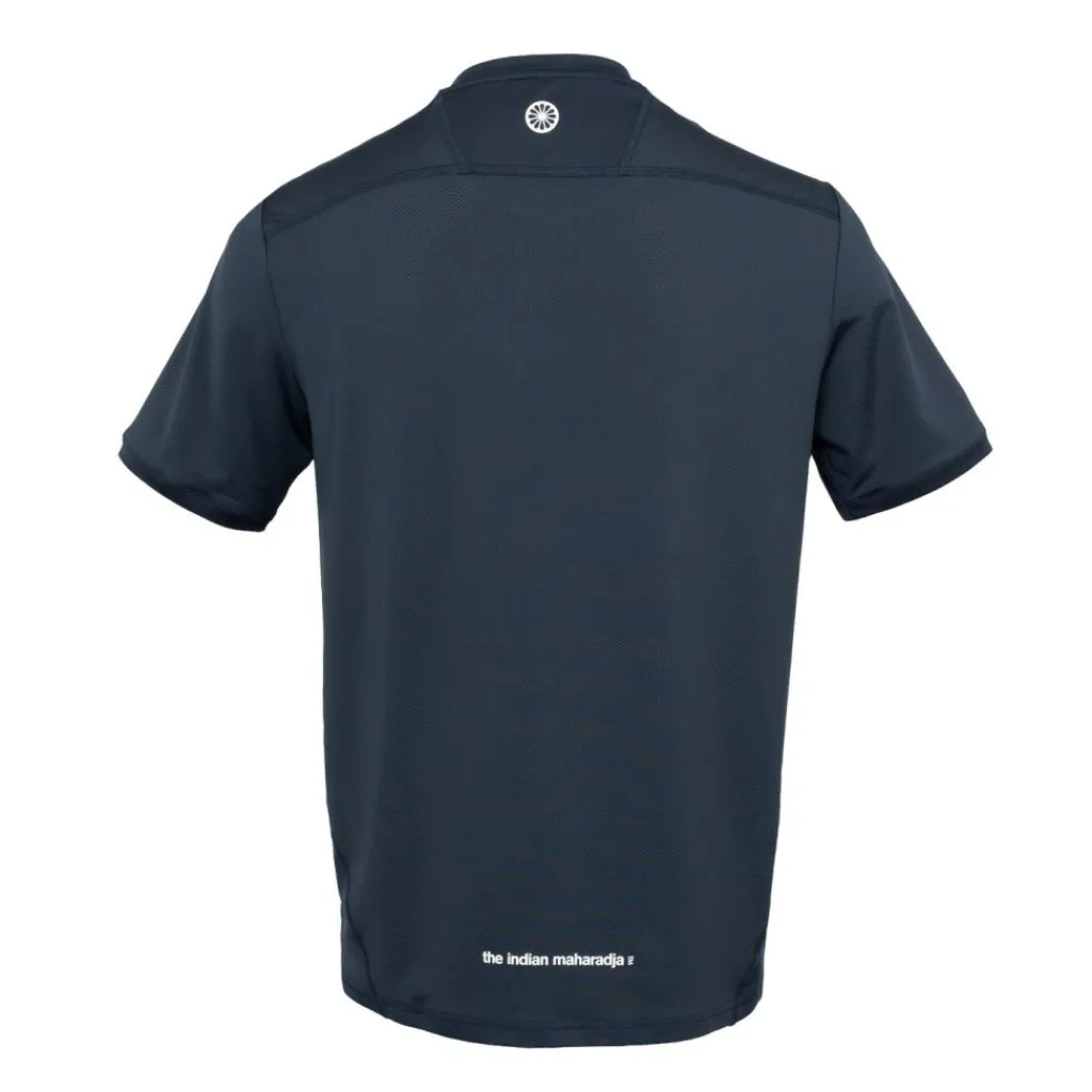 Hockeykleding-The Indian Maharadja Jaipur Performance hockeyshirt heren navy