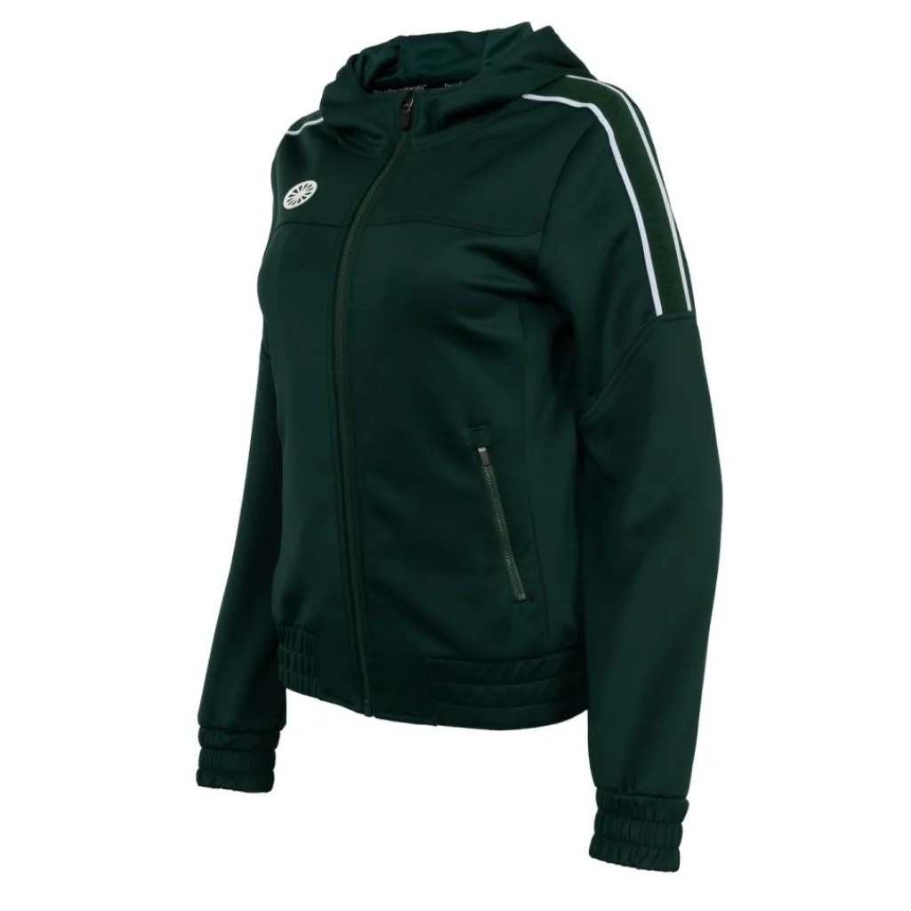 The Indian Maharadja Jaipur Performance Hooded trainingsjack junior green< Hockeykleding