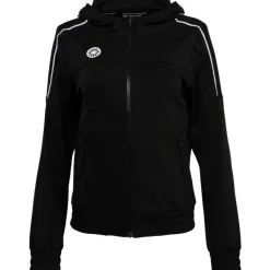Hockeykleding-The Indian Maharadja Jaipur Performance Hooded trainingsjack dames black