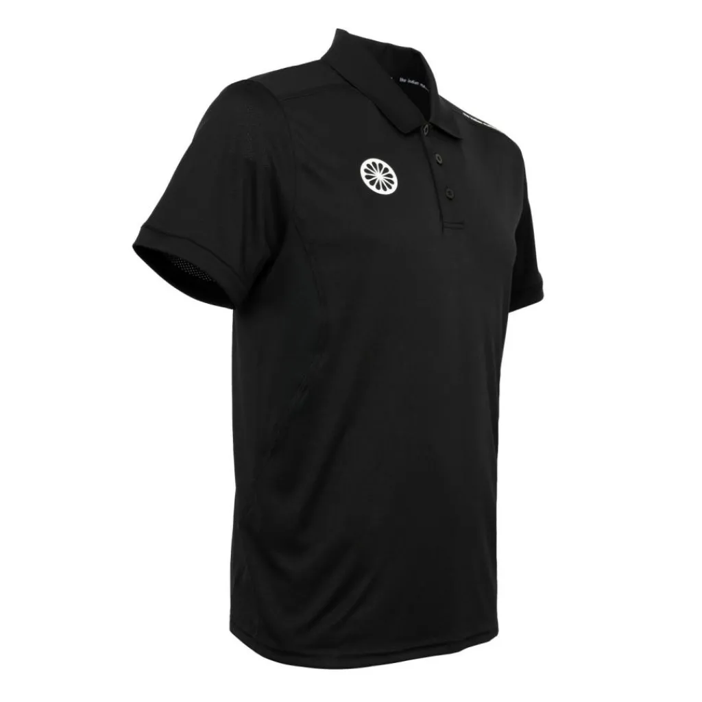 The Indian Maharadja Jaipur Performance Polo hockeyshirt junior black< Hockeykleding