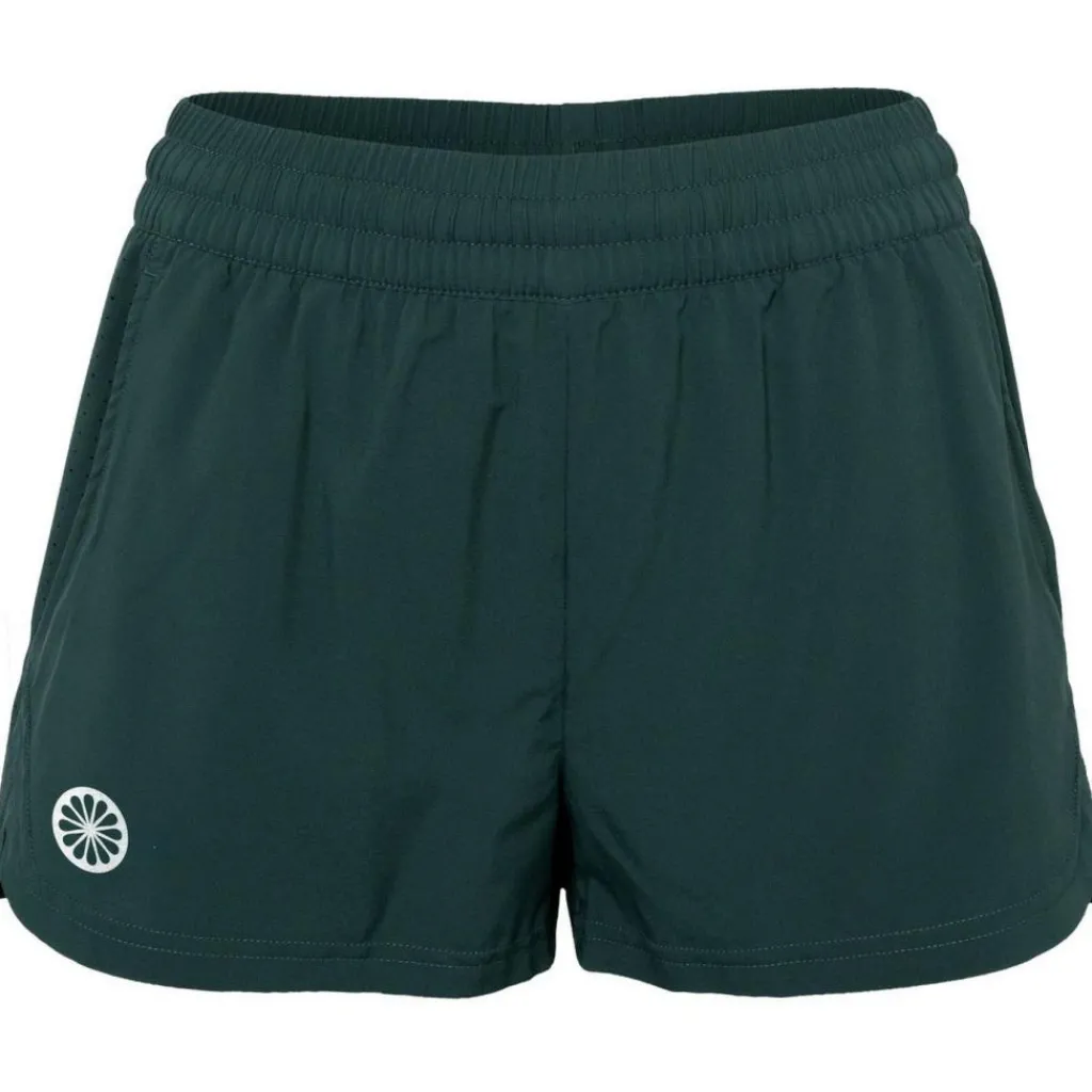 The Indian Maharadja Jaipur Performance 2-in-1 hockeyshort dames green< Hockeykleding