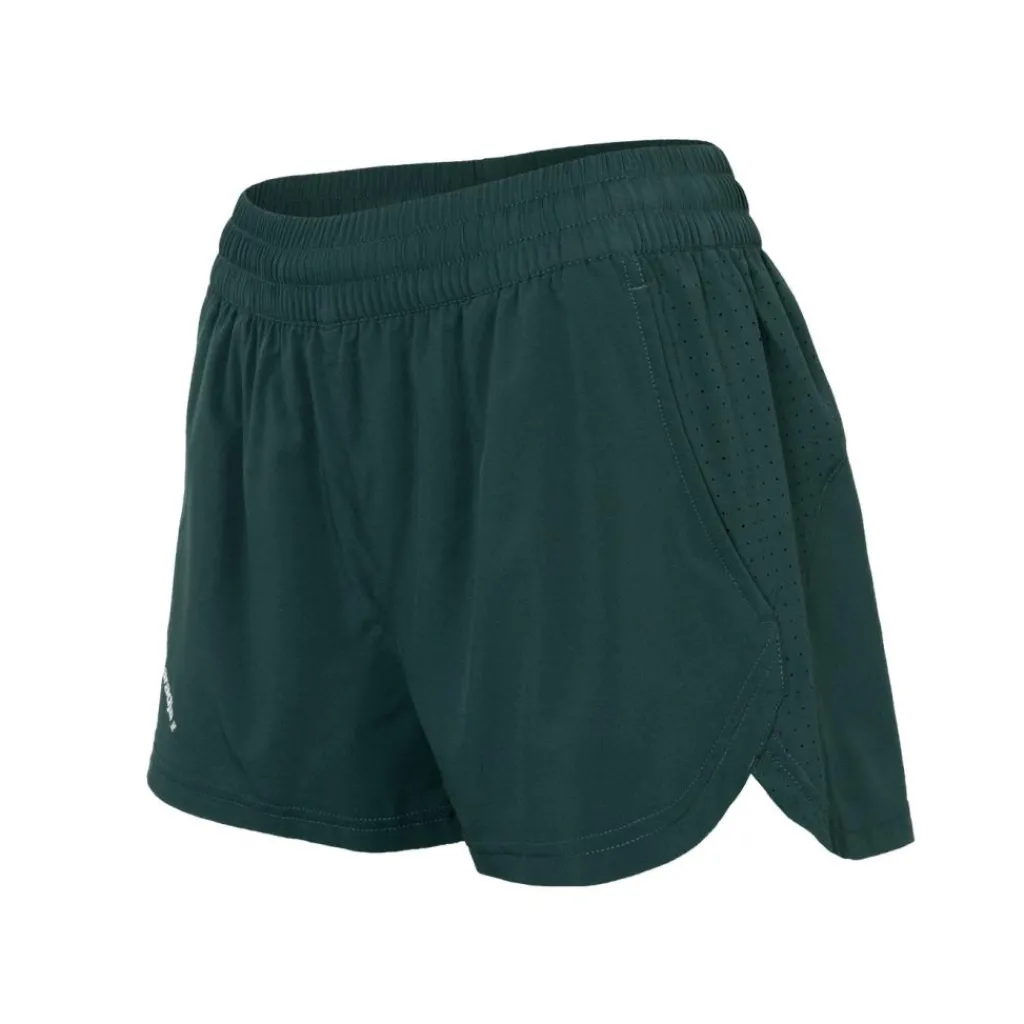 The Indian Maharadja Jaipur Performance 2-in-1 hockeyshort dames green< Hockeykleding