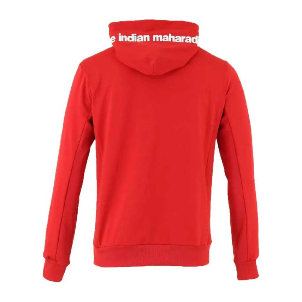 Tenniskleding-The Indian Maharadja Kadiri Hooded trainingsjack heren red