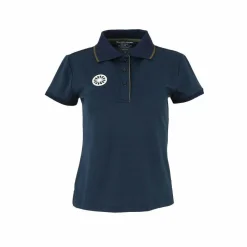 The Indian Maharadja Kadiri Pique tennispolo dames navy< Tenniskleding