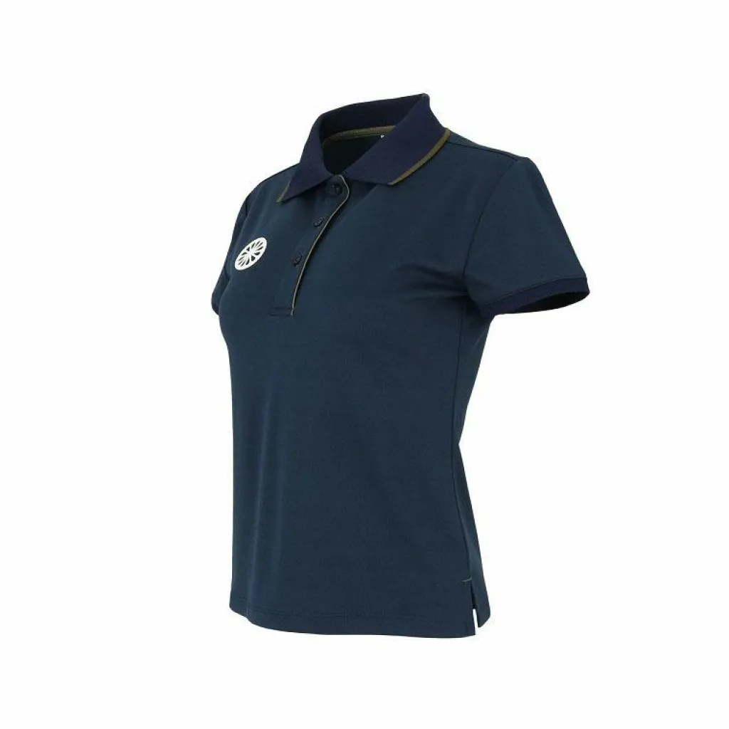 The Indian Maharadja Kadiri Pique tennispolo dames navy< Tenniskleding