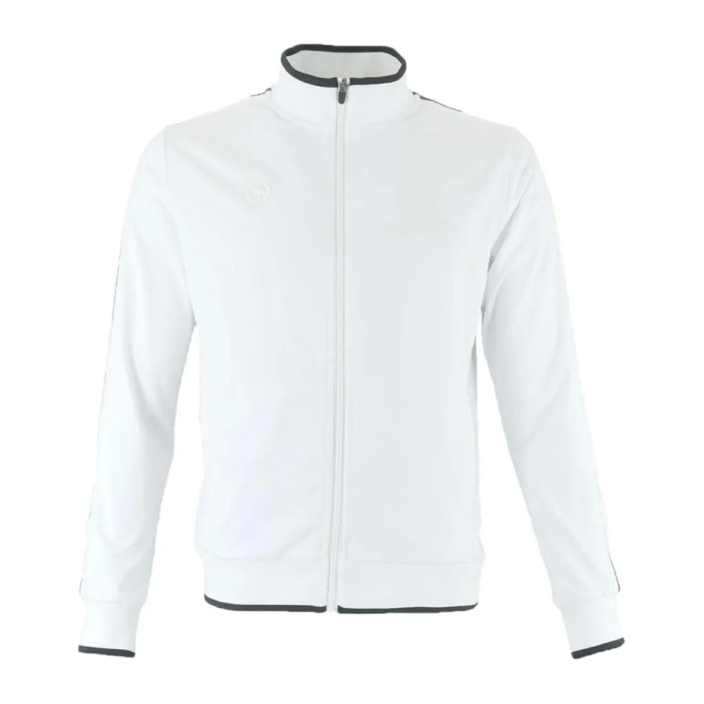 Tenniskleding-The Indian Maharadja Kadiri trainingsjack heren white