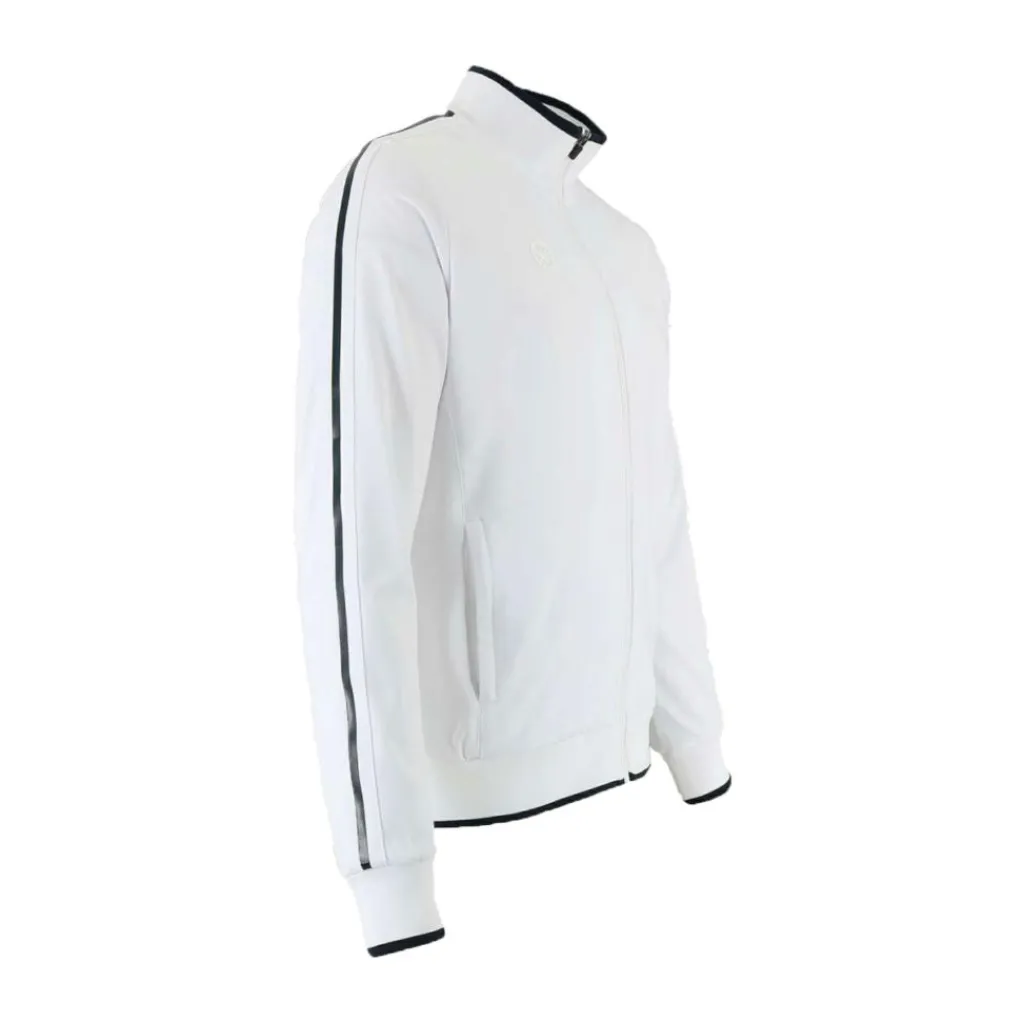 Tenniskleding-The Indian Maharadja Kadiri trainingsjack heren white