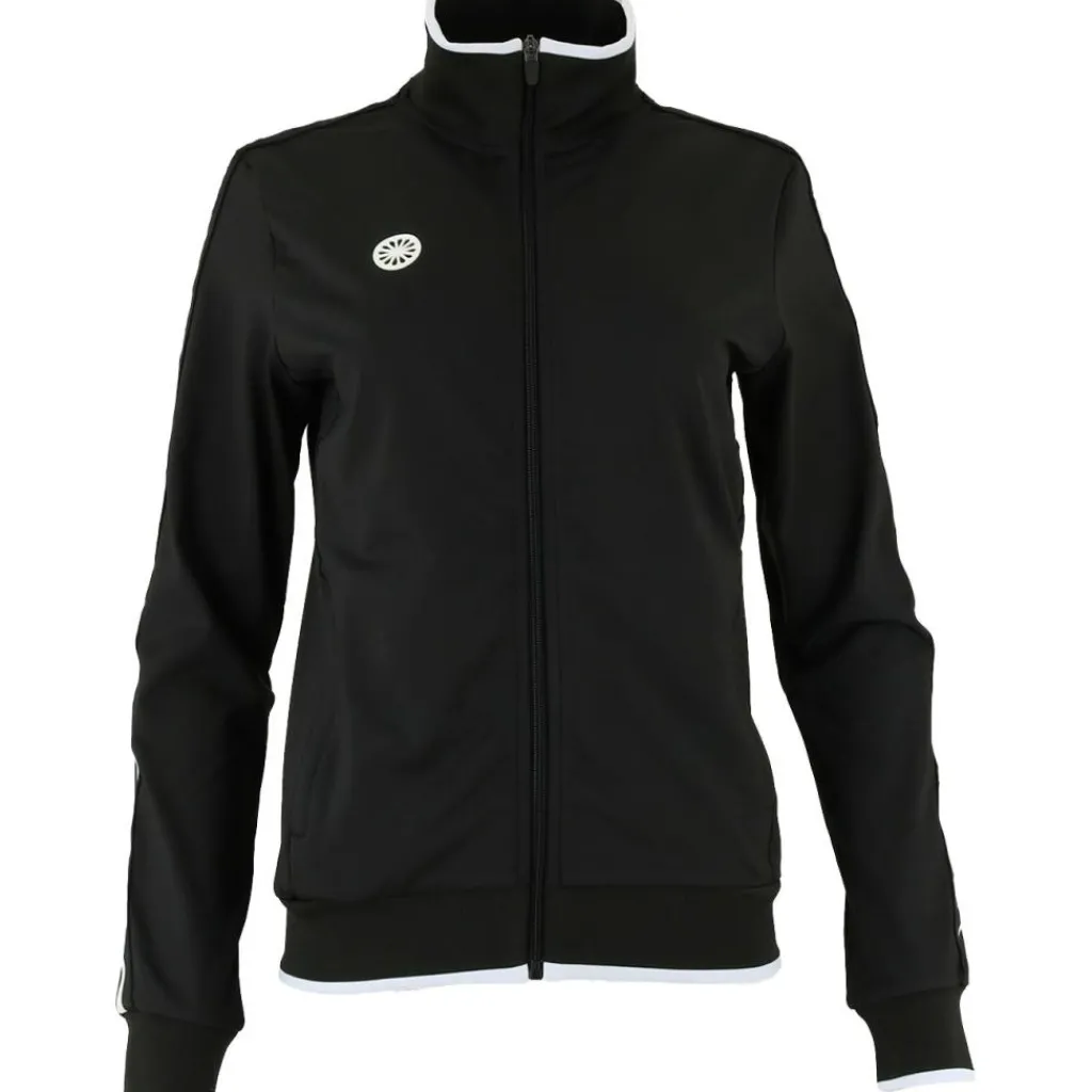 Tenniskleding-The Indian Maharadja Kadiri trainingsjack dames black