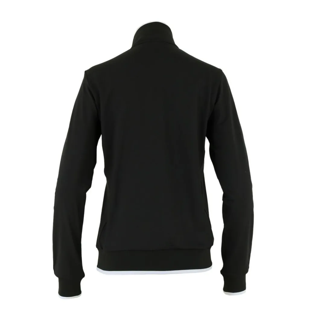 Tenniskleding-The Indian Maharadja Kadiri trainingsjack dames black