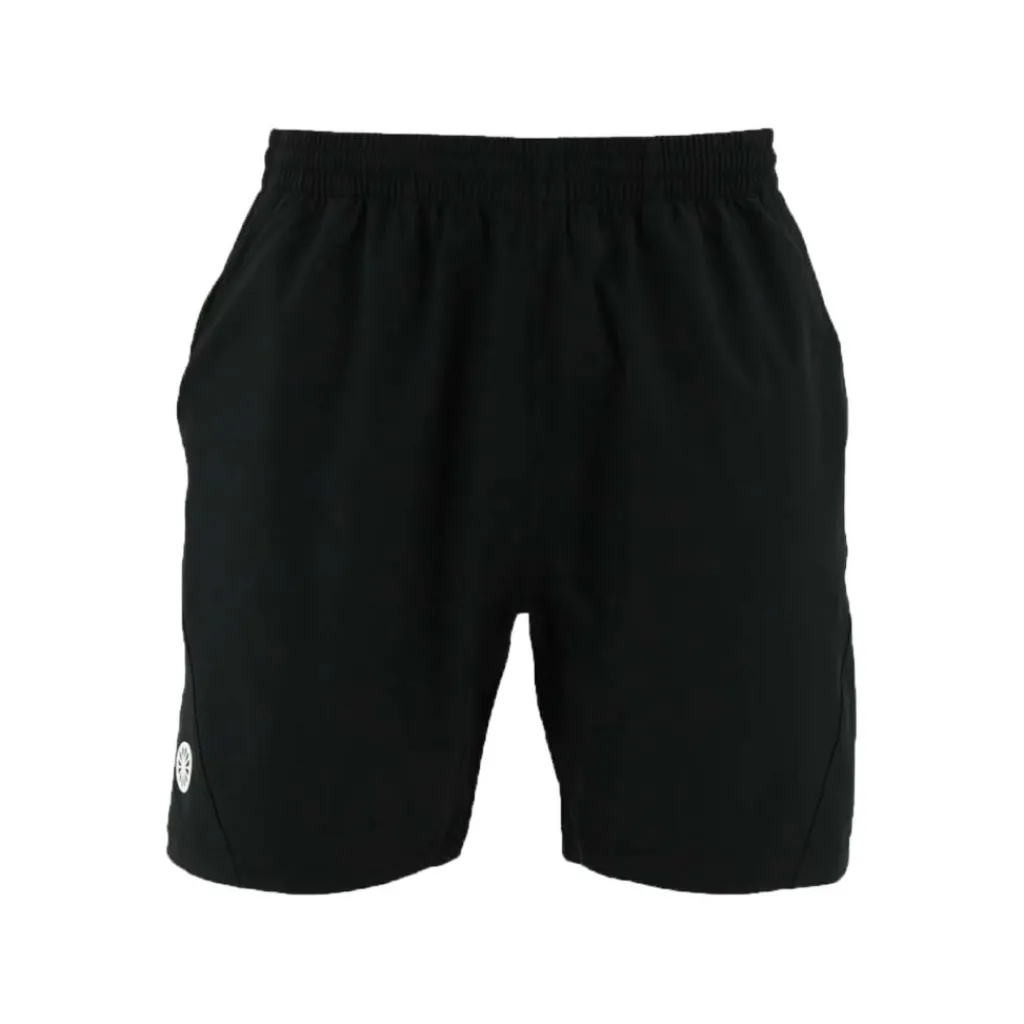 Tenniskleding-The Indian Maharadja Kadiri 7 inch tennisshort heren black