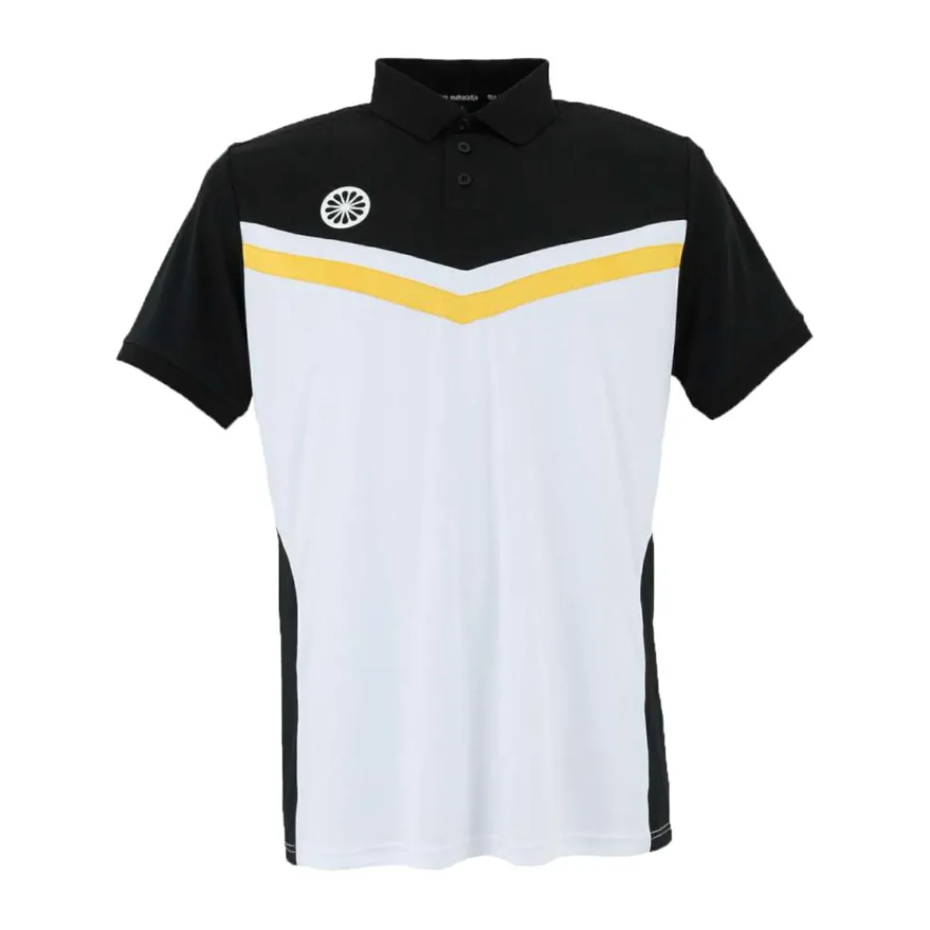 The Indian Maharadja Kadiri 23 tennispolo heren black< Tenniskleding