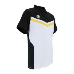 The Indian Maharadja Kadiri 23 tennispolo heren black< Tenniskleding