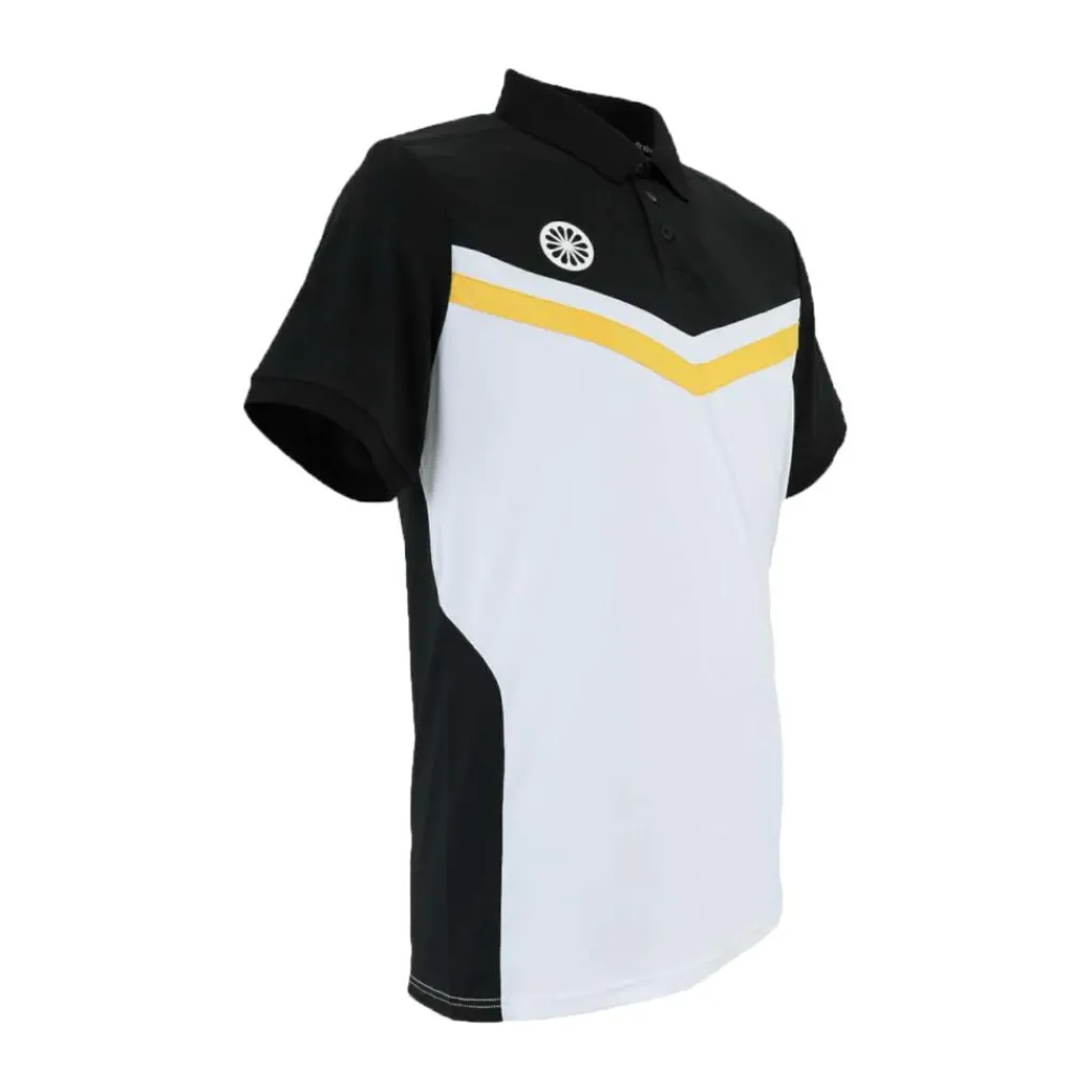 The Indian Maharadja Kadiri 23 tennispolo heren black< Tenniskleding