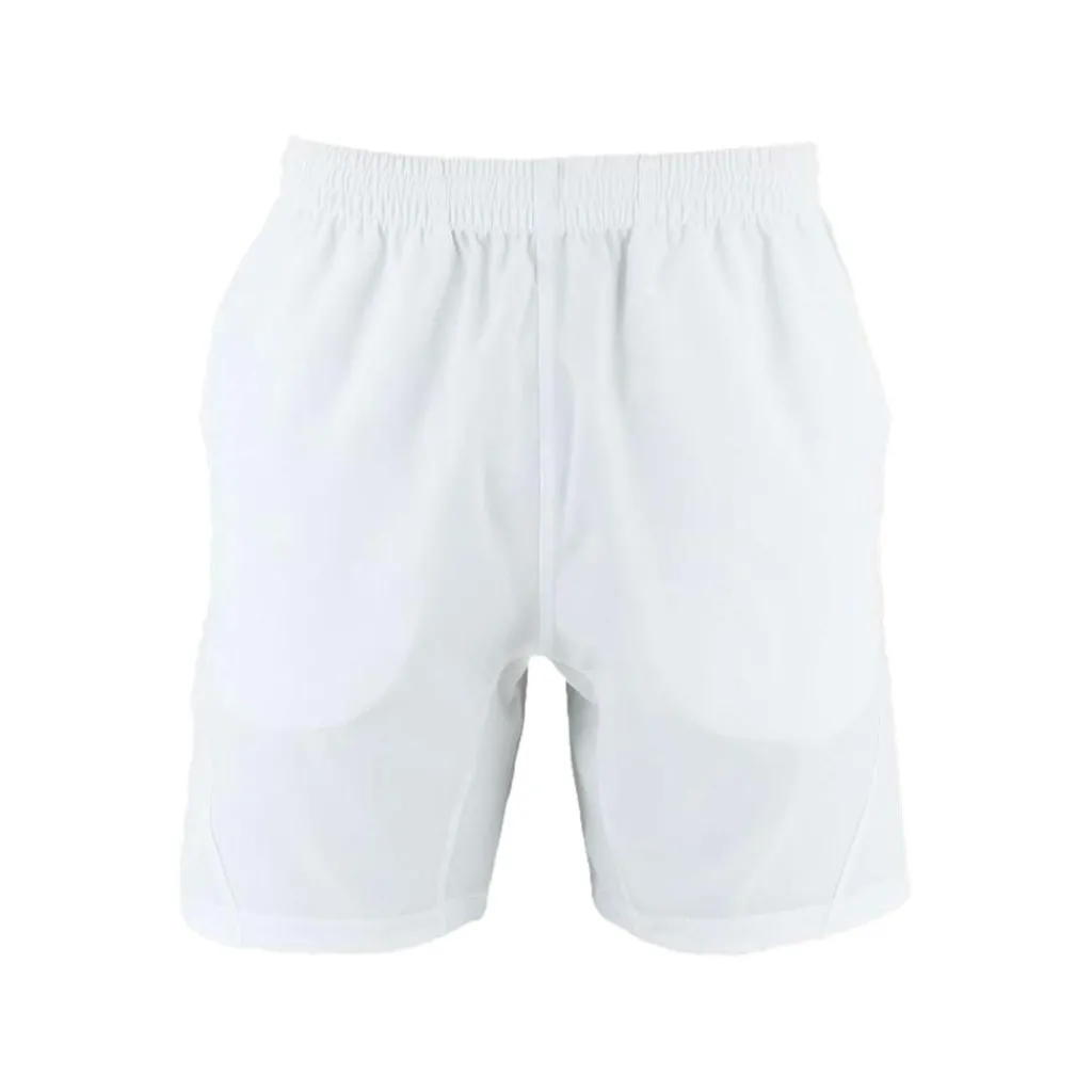 Tenniskleding-The Indian Maharadja Kadiri 7 inch tennisshort heren white