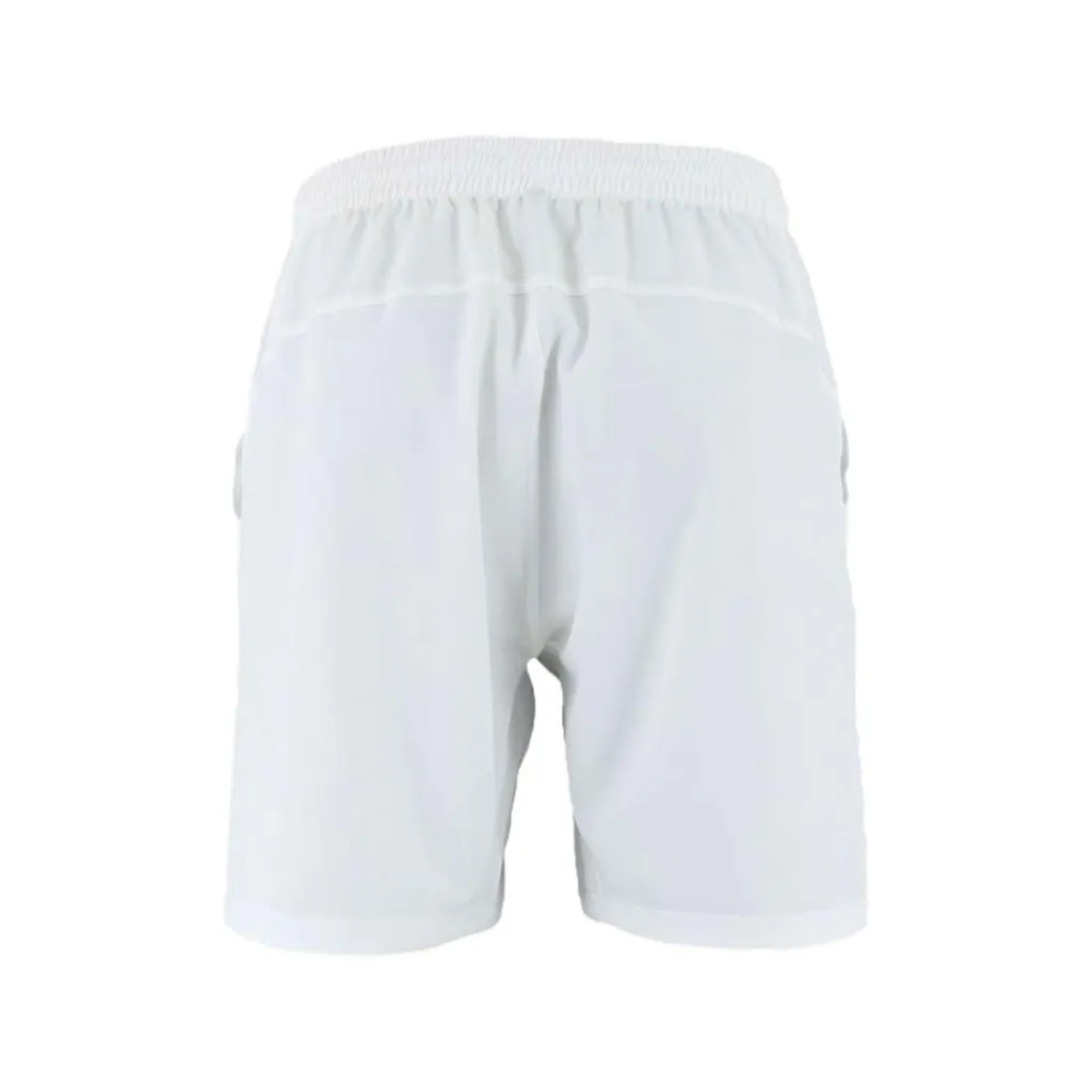 Tenniskleding-The Indian Maharadja Kadiri 7 inch tennisshort heren white