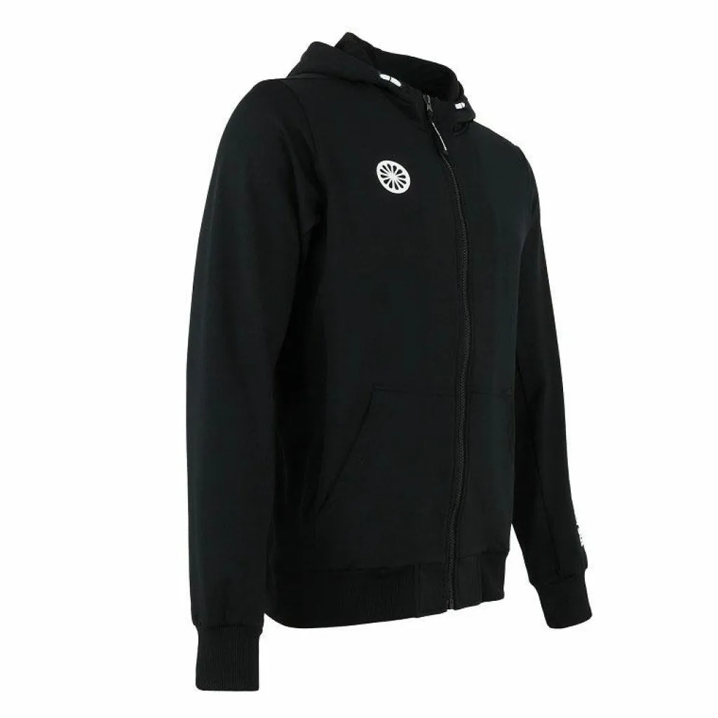 Tenniskleding-The Indian Maharadja Kadiri Hooded trainingsjack heren black
