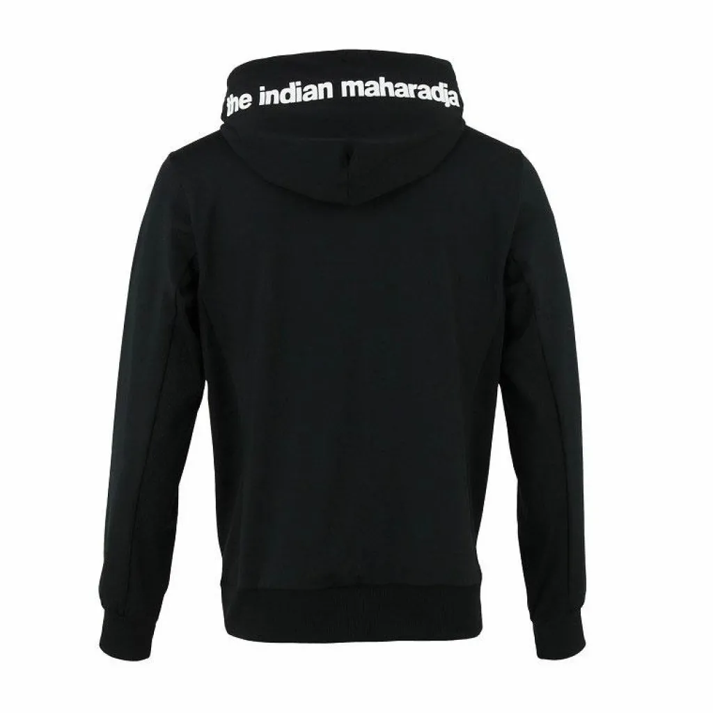 Tenniskleding-The Indian Maharadja Kadiri Hooded trainingsjack heren black