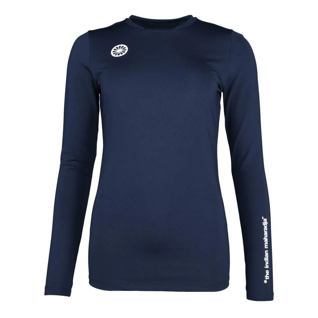 The Indian Maharadja LS IM thermoshirt dames navy< Hockeykleding