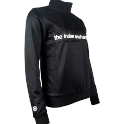 Hockeykleding-The Indian Maharadja Poly Terry Half Zip hockeytrui dames black
