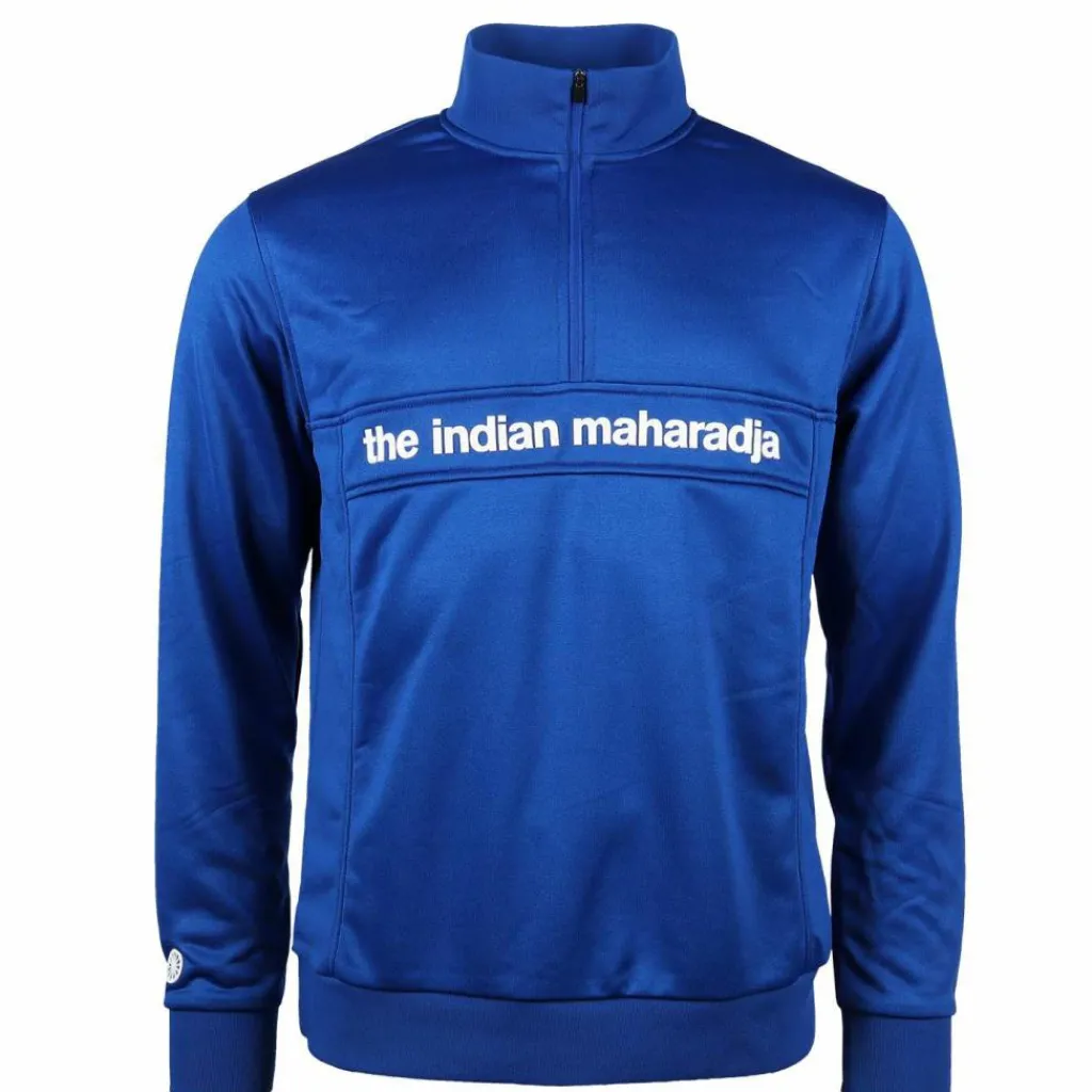 Hockeykleding-The Indian Maharadja Poly Terry hockeytrui heren cobalt