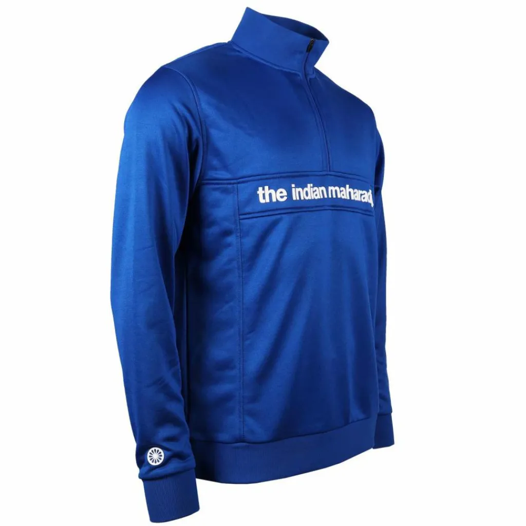 Hockeykleding-The Indian Maharadja Poly Terry hockeytrui heren cobalt