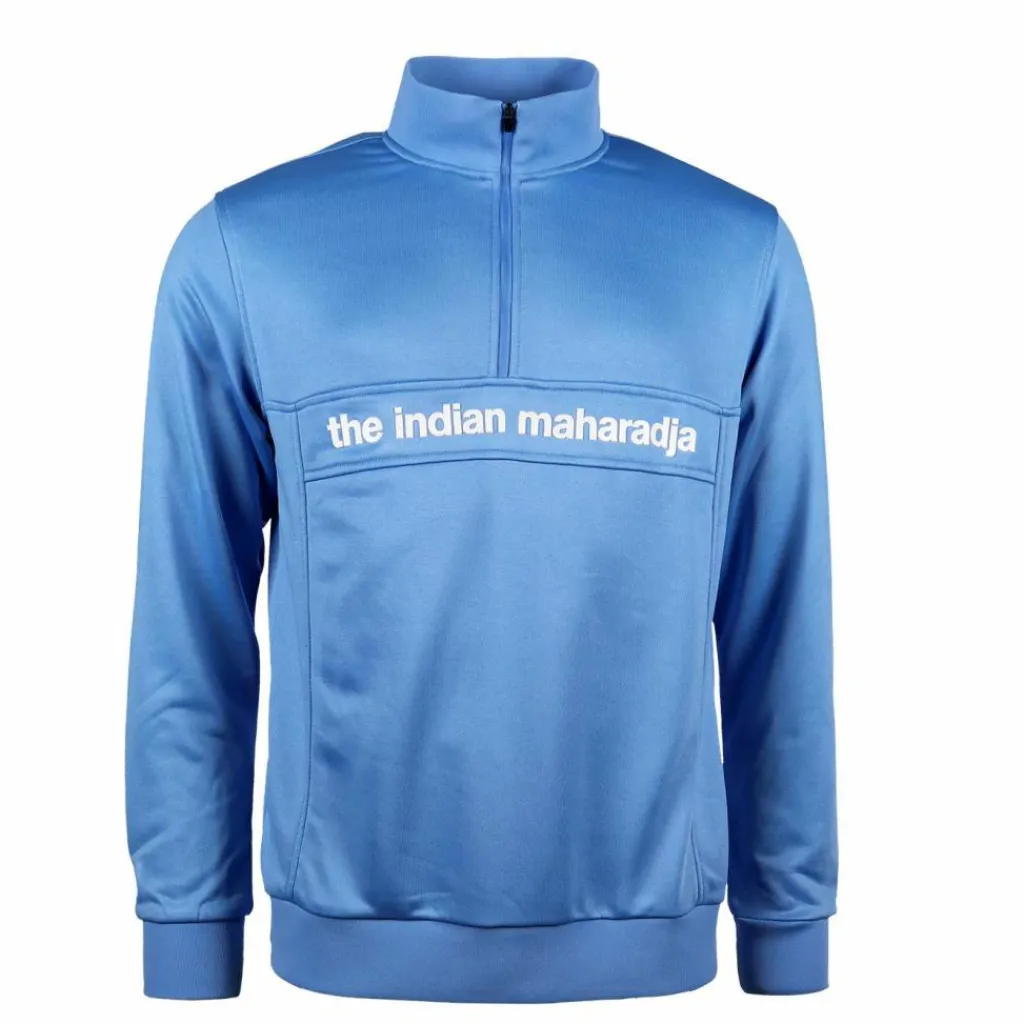 The Indian Maharadja Poly Terry hockeytrui heren blue< Hockeykleding