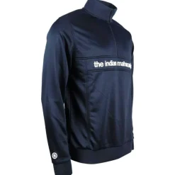 Hockeykleding-The Indian Maharadja  Poly Terry Half Zip hockeytrui heren navy