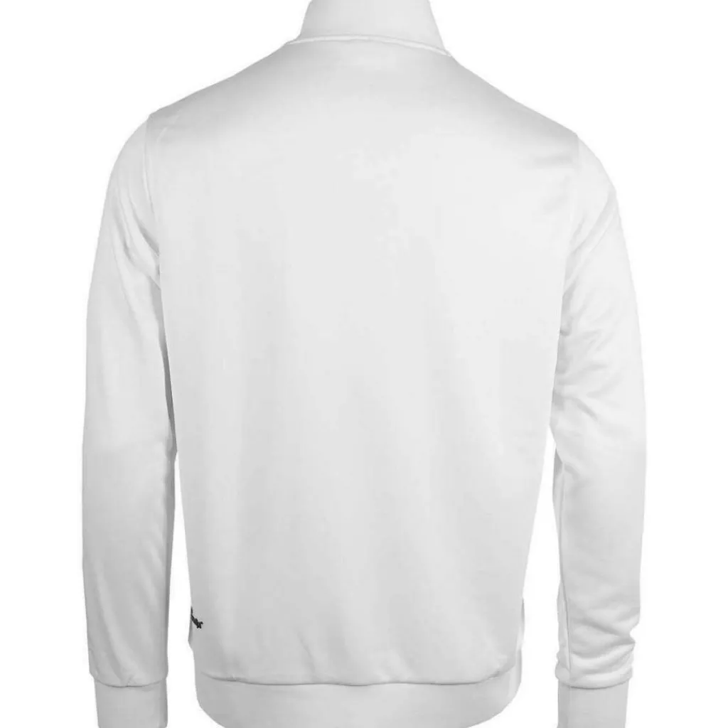 The Indian Maharadja Poly Terry Half Zip hockeytrui junior white< Hockeykleding