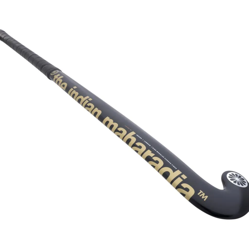 The Indian Maharadja Sword 30 Low Bow zaalhockeystick black< Hockeystick