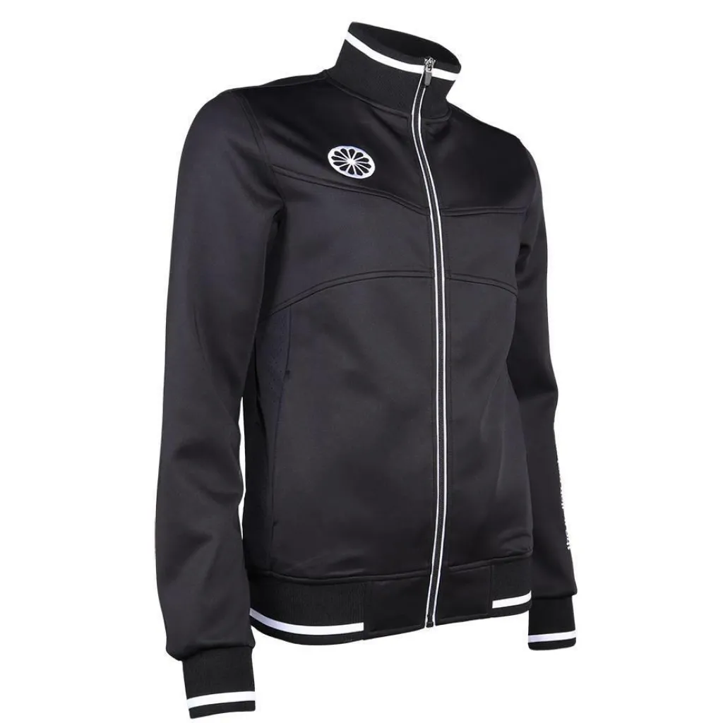 The Indian Maharadja Tech trainingsjack dames black< Hockeykleding