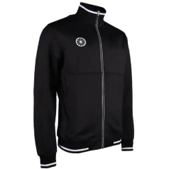 The Indian Maharadja  Tech trainingsjack heren black< Hockeykleding