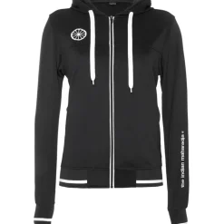 The Indian Maharadja Tech Hooded trainingsjack dames black< Hockeykleding