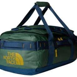 The North Face Base Camp Voyager reistas 42 liter duck green shady blue< Reistassen