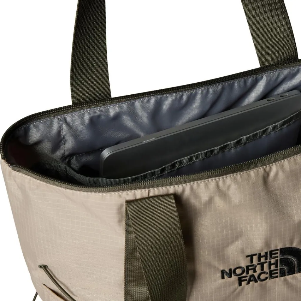 The North Face Borealis 16 inch schoudertas mushroom grey< Schoudertassen