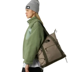 The North Face Borealis 16 inch schoudertas mushroom grey< Schoudertassen