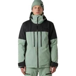 The North Face  Chakal winterjas heren slate moss TNF black< Ski Jassen|Wintersport