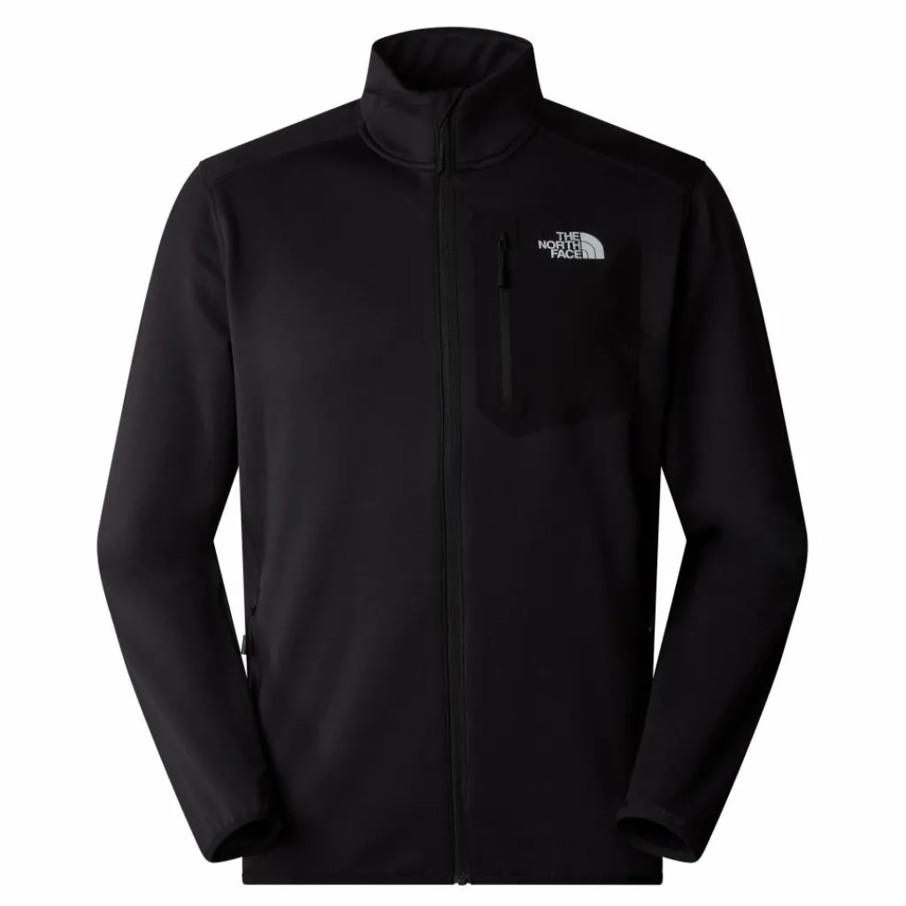 Fleece Vest-The North Face Crest fleece vest heren tnf black