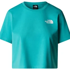 Outdoor Shirt-The North Face Cropped Simple Dome shirt dames vistula blue
