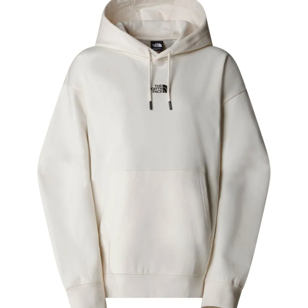 The North Face Essential Oversize hoodie dames white dune< Outdoor Trui