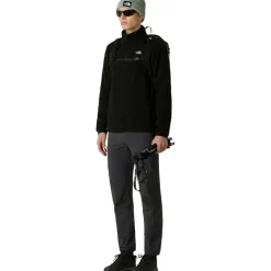 Outdoor Trui-The North Face  Glacier fleece 1/4 Zip trui heren TNF black