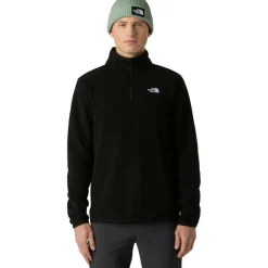 Outdoor Trui-The North Face  Glacier fleece 1/4 Zip trui heren TNF black