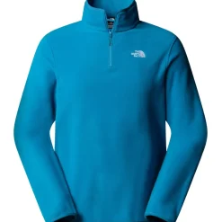 The North Face  Glacier Fleece 1/4 Zip trui heren dusk blue< Outdoor Trui