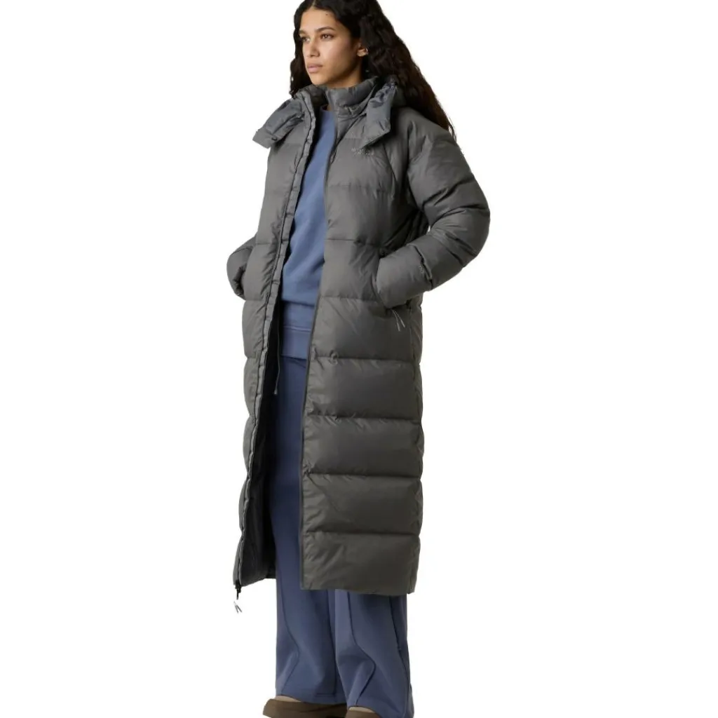 Outdoor Jack-The North Face Hydrenalite City Long parka outdoor jack dames smoke grey
