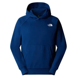 The North Face  NSE Box Raglan hoodie heren estate blue white< Outdoor Trui