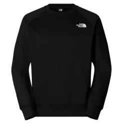 The North Face Raglan Box NSE Crew sweater heren TNF black< Outdoor Trui